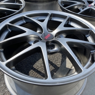 スバル WRX STI タイプS 純正 BBS製 鍛造 軽量 ☆ 8.5J ×18 +