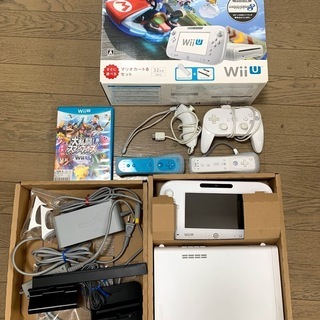 Wii U マリオカート8セット +  付属ソフト/付属品 