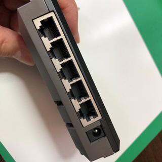 BUFFALO LSW-TX-5EPB 10/100M スイッチングHubの画像