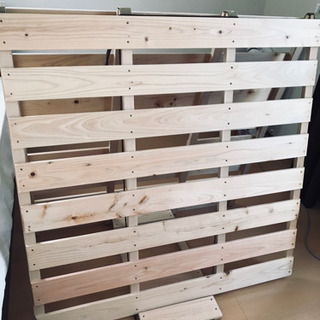 先着順対応　折り畳み式スノコベッド　国産ヒノキ材