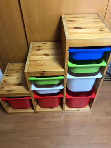 【決定】階段型 IKEA トロファスト おもちゃ箱などに