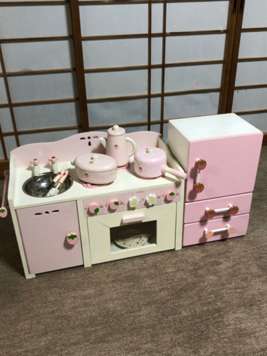 値下げ！マザーガーデン  キッチンと冷蔵庫セット