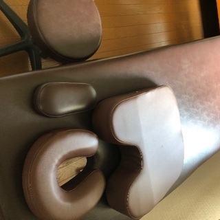 マッサージベッド　施術台　U字フェイスマット標準 バストマット標準　回転イス