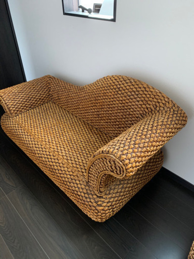 ウォーターヒヤシンス　ソファ(お引き受け先が決まりました)