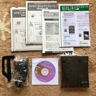 バッファロー無線LAN親機のみ美品の画像