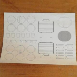ピクニックセット プラスチック バーベキュー 39ピースの画像