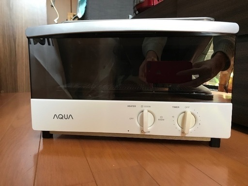 AQUA AQT-WA1 15年製 オーブントースター 白