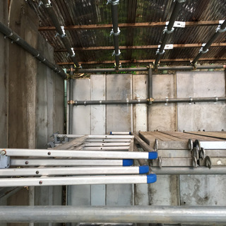 予約制　DIY好きな方　建物修理や外壁塗装に　足場一式貸します。 - 助け合い