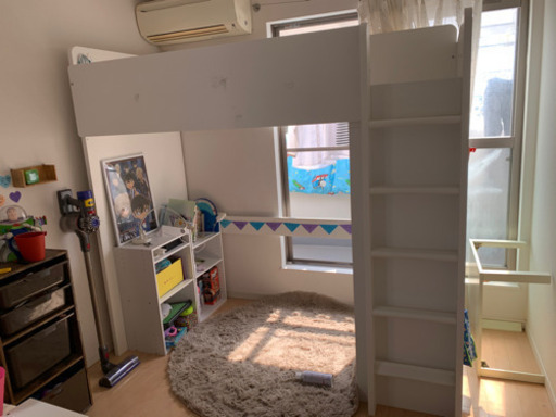 決まりました。IKEA 子供部屋ロフトベッド