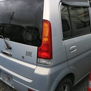 速いもの勝ち！ホンダ・ライフ　シルバー　古い車ですが検3年8/18迄あります。キーレス・ETC・ポータブル旧式ナビ付！の画像