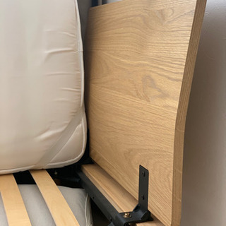 無印良品　ベッドフレーム　ヘッドボード　マットレス　スモールの画像