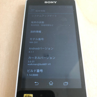 SONY ZX-1