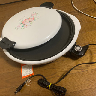 【条件付き値下げ】丸型ホットプレート　直径38cm