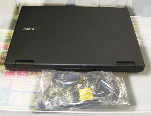 【￥6,300-】NEC ノートパソコン VK-20EX-M Win10 4GB Celeron 動作良好！