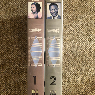 JAZZ  SWING  VHSテープの画像