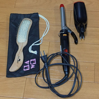 アシストウィッグブラシ&ヘアアイロン