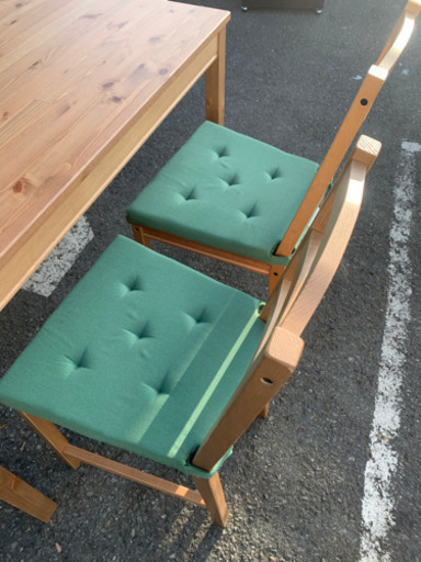 ☆IKEA ダイニングセット JOKKMOKK チェアJUSTINA 美品☆