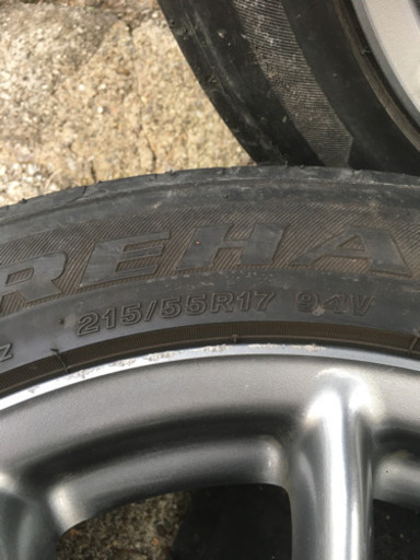 ホンダ、オデッセイ純正17インチアルミホイール