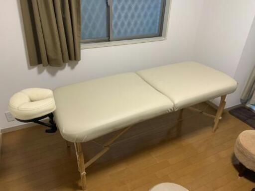 【譲ります】折り畳みマッサージベッド アースライト正規品 カバー張替え \n