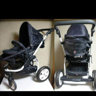 美品　hugmeベビーカー 2wayタイプ　0ヶ月から使用可能
