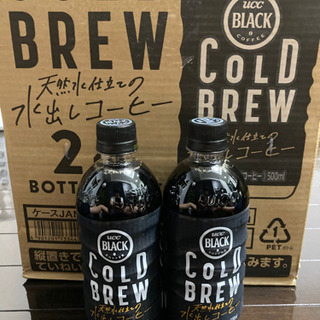 UCC ブラックコーヒー 500ml 15本の画像