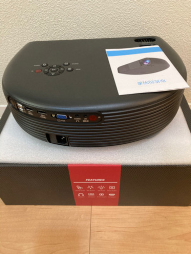 【終了】LEDプロジェクター 高輝度3200ルーメン ほぼ未使用！ CL760 スピーカー内蔵 ±20°台形補正有