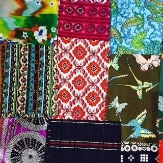 生地 ハギレ 布 絹 綿 色々 ハンドメイド パッチワークの画像