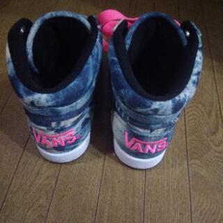 (値下げしました)VANS　デニムスニーカーの画像