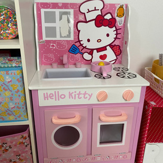 キティちゃん　キッチンセットの画像