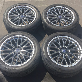 社外18インチ アルミホイール 235/50ZR18 4本セット