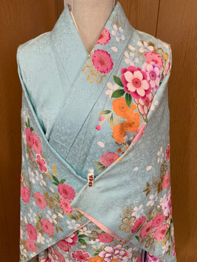 豪華振袖　花尽くし　金彩