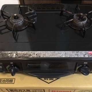 リンナイ グリル付ガステーブル KGE31NSBR