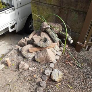 【庭石】【色んなサイズ】の画像