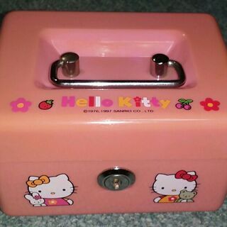 Hello Kitty キティちゃんのミニ金庫 小物入れ