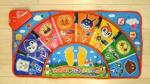 アンパンマン　ドレミファリトミックマット