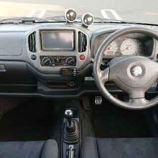 【ご成約いただきました】スズキ keiワークス 5MT 4WD 車検ほぼ2年の画像