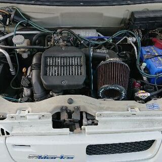 【ご成約いただきました】スズキ keiワークス 5MT 4WD 車検ほぼ2年の画像