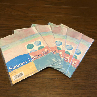 レターセット　4袋セット