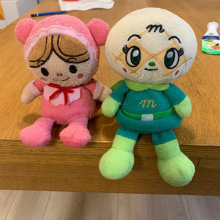 アカチャンマン　メロンパンナちゃん　ぬいぐるみ