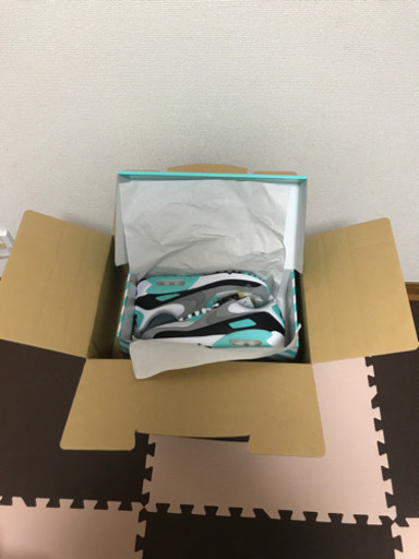 ☆未使用☆ NIKE  エアマックス90 メンズ 「25.5㎝」(ターコイズブルー)