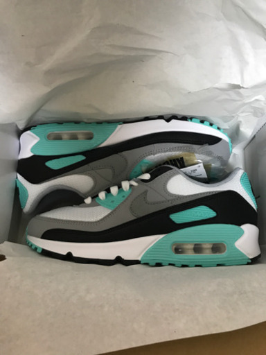 ☆未使用☆ NIKE  エアマックス90 メンズ 「25.5㎝」(ターコイズブルー)