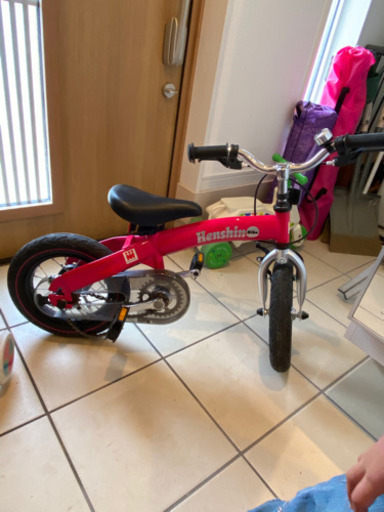 へんしんバイク、3歳から６歳まで乗れます！