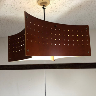 木製ペンダントライト  5月28日迄にお引取り希望の画像