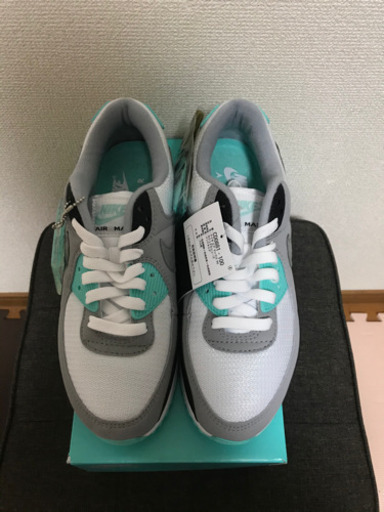 ☆未使用☆ NIKE  エアマックス90 メンズ 「25.5㎝」(ターコイズブルー)