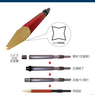 【新品未使用】ラクダブルポイント17Ｈ×280mm3本セット 定...