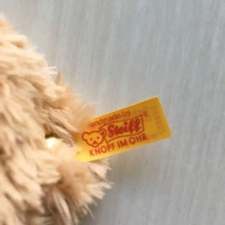 シュタイフ　ガラガラおもちゃ　クマ　ベビーの画像