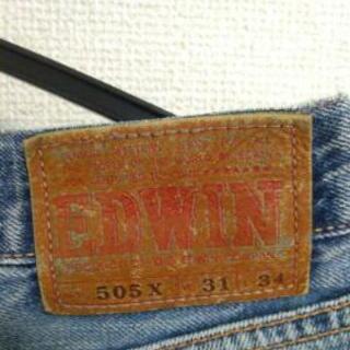 エドウィン　505X　デニムの画像