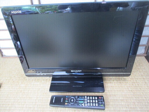 SHARP LC-19K7　2012年製　液晶テレビ　19インチ　AQUOS　B-CASカード付き