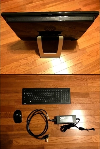 中古美品★TouchSmart 600PC 600-1330jp★Corei3 370M/2.4G 4GB 750GB 23インチ W