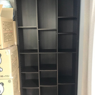 本棚　縦1804x横895x奥行き295 ダークブラウン　100...